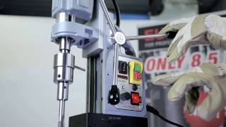 Euroboor ECO50T Magnetic Drilling Machine  Instruction Video [upl. by Tarrsus]