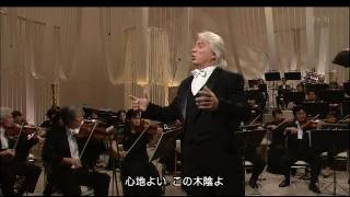 Dmitri Hvorostovsky  Frondi tenere Ombra mai fu Japan 2005 HD [upl. by Giovanna]