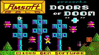 Amstrad CPC Doors Of Doom Plus  Longplay [upl. by Hassi341]