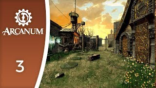 A quiet mining town  Lets Play Arcanum Of Steamworks and Magick Obscura 3 [upl. by Clywd297]