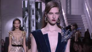 ELIE SAAB Haute Couture Autumn Winter 201617 Fashion Show [upl. by Ahcsap]