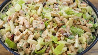 Healthy Chicken Salad Recipe [upl. by Trinia634]