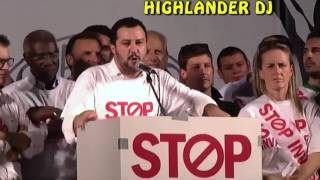 IL RAP DI MATTEO SALVINI HIGHLANDER DJ [upl. by Friede918]