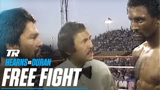 Thomas Hearns vs Roberto Duran  FREE FIGHT  Happy Birthday Thomas Hearns [upl. by Adnawak]