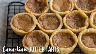 Classic Canadian Butter Tarts  The Recipe Rebel [upl. by Derick]