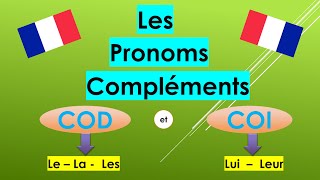 Les pronoms COD et COI [upl. by Yanahs]