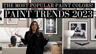 PAINT TRENDS 2023 MY MOST RECOMMENDED PAINT COLORS as a DESIGNER [upl. by Birmingham]