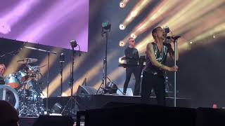 Depeche Mode  Never Let Me Down Again  Prague 2018 [upl. by Atillertse]