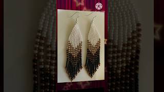 NEW EARRINGS MADE BY BEADS shorts drawing gaming supportme viralvideo ffnewevent [upl. by Gothard]