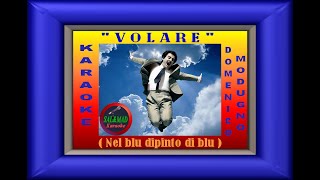 VOLARE Nel blu dipinto di blu  KARAOKE – Domenico Modugno [upl. by Norward]