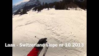 Laax  slope nr 10 [upl. by Ahsahtan]