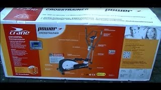 Unboxing  CRANE POWER Crosstrainer ALDISüd  C13  20132014 [upl. by Ycaj]