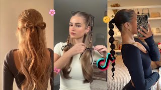 Easy and cute hairstyles for straight hair🎀🌞 [upl. by Lerner]