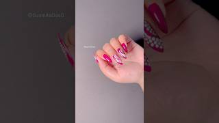 Easy dotting NailArt Design for beginners at home🏡 🎀shorts nailart naildesign youtubeshorts [upl. by Nessi]