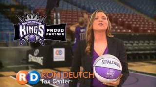 Roni Deutch Tax Center Sacramento Kings Commercial [upl. by Vally]