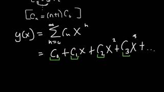 31 9 recurrence relation amp radius of convergence [upl. by Htinek823]