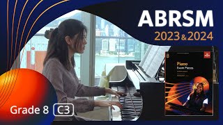 ABRSM Piano 2023  2024 Grade 8 C3 Over the Bars 青苗琴行 x 香港演藝精英協會 [upl. by Laniger773]