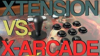 Xtension Control Board vs XArcade Tankstick [upl. by Schaper]