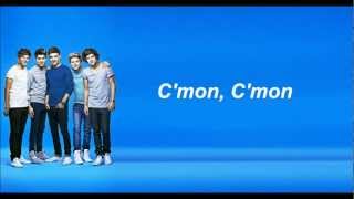 One Direction  Cmon Cmon Lyrics and Pictures [upl. by Eiuqnimod]