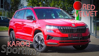 2023 Skoda Karoq Sportline w kolorze Red Velvet [upl. by Sidney]