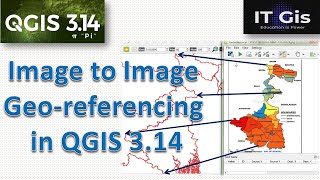 Image to Image Georeferencing in QGIS 314  GeoreferencingRectification in QGIS  IT GIS  GIS [upl. by Elyod831]