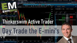 How to day trade the ES using the Thinkorswim Active Trader [upl. by Tomlin]