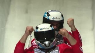 FIBT  2Man Bobsleigh World Cup 20132014  Winterberg Heat 2 [upl. by Levinson534]