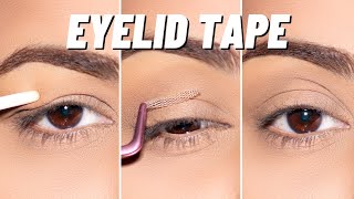 How amp Why to use Lid Tape if you have HOODED Eyes [upl. by Gae]