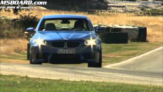 BMW M5 F10 on Ascari Race Track at Ascari Race Resort southern Spain [upl. by Arlette]