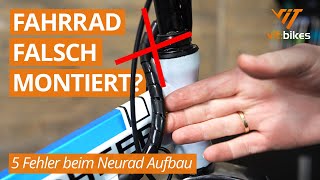 Kaum aufgebaut schon defekt 😡🔧 5 Fehler die du beim Neurad Aufbau beachten musst [upl. by Amil609]