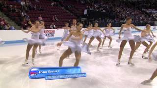 2013 ISU World Synchronized Skating Championships Short Program Highlights [upl. by Armillia]