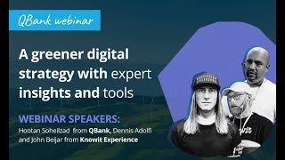 Expert insights and tools for a greener digital strategy  QBank DAM and Knowit Experience [upl. by Dowd549]