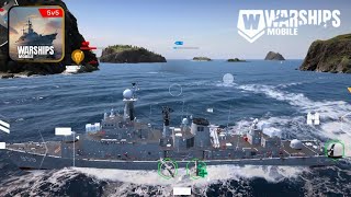 Warships Mobile 2 Naval War Global Launch Gameplay Android iOS [upl. by Ttenneb]