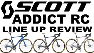 2020 SCOTT Addict RC All Models Comparisons [upl. by Hintze]