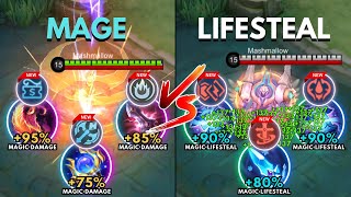 Edith Mage Build vs Edith Lifesteal Build [upl. by Yrro]