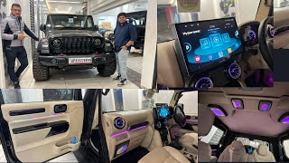 Mahindra Thar Modification From Agra  Thar Modification  Best Place For Thar Mods  Bharat Car [upl. by Di304]