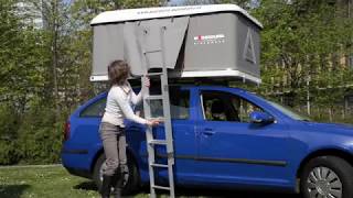 Maggiolina Airlander  Grand Tour AutoHome car roof top tents [upl. by Yedorb]