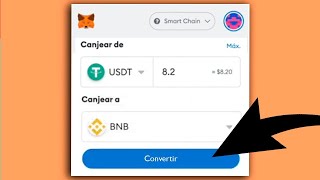 ▶️ How to CONVERT USDT to BNB in METAMASK Step By Step [upl. by Eidua]