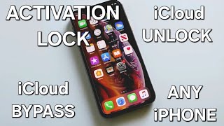 iCloud Bypass Any iPhone 45678X111213141516✔️iCloud Activation Lock Unlock ✔️ [upl. by Enirrok]