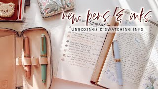 UNBOXING SAILOR FOUNTAIN PENS amp andersonpens INKS HAUL  Charmaine Dulak [upl. by Fleisher368]