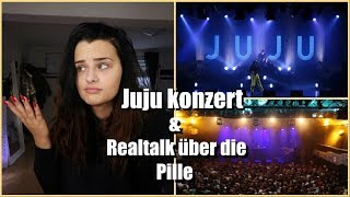 VLOG Juju Konzert Weihnachtsbaum Chaos Realtalk because PILLE [upl. by Nauht]