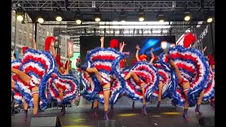 France popular Dancing French CanCan Performed at New York [upl. by Sabir807]