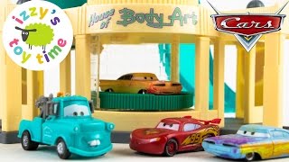 Cars  Disney Pixar Cars Ramones Color Changer Playset  Fun Toy Cars [upl. by Tubb425]