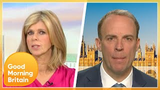 Kate Garraway Grills Dominic Raab On Gavin Williamsons Knighthood  Good Morning Britain [upl. by Tillo]