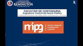 MIPG  MODELO INTEGRADO DE PLANEACION Y GESTION [upl. by Hackett528]