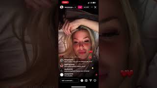 Tana Mongeau IG Live w BF Makoa 332024 Canceled Tour Stop in Nashville [upl. by Ille]