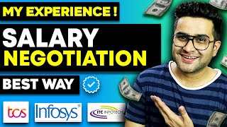 How to Negotiate Salary After You Get a Job Offer 💼 Dos and Donts ❌  My Experience  Vlog47 [upl. by Carlynne394]