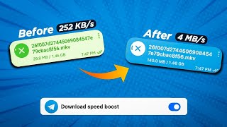 Telegram Download Speed Slow  Telegram Speed Increase  How To Speed Up Telegram Downloads [upl. by Ellicul112]