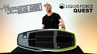 2022 Liquid Force  Quest  Wakesurf Review [upl. by Chloette]