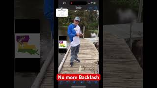 No more backlash Pro fishing tip on how to set your baitcast reel [upl. by Corilla]